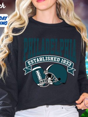 Vintage Philadelphia Eagles Football Sweatshirt Tshirt Hoodie Gifts For Fan Mens Women Game Day Crewneck Retro Eagles Apparel Team Gift Unique riracha 1 2