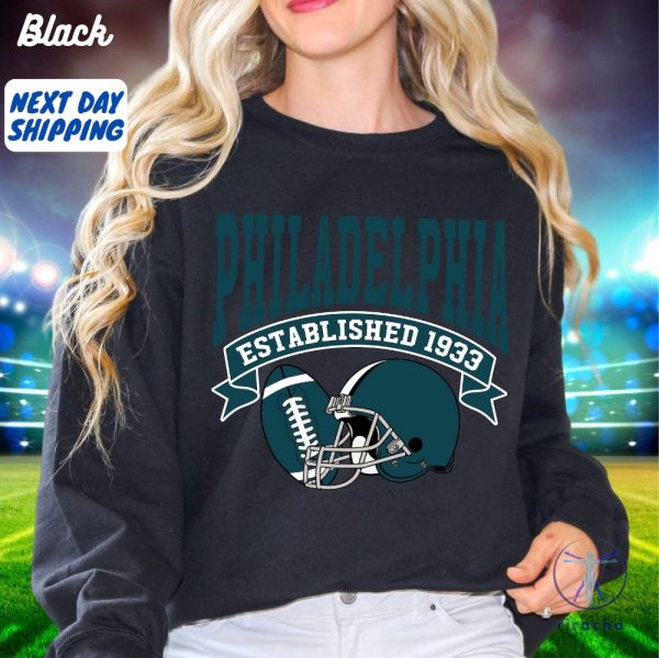 Vintage Philadelphia Eagles Football Sweatshirt Tshirt Hoodie Gifts For Fan Mens Women Game Day Crewneck Retro Eagles Apparel Team Gift Unique riracha 1 2