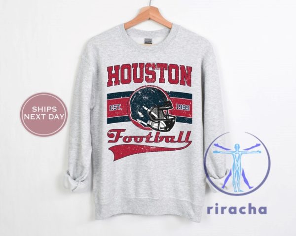 Houston Cougars Football Sweatshirt Tshirt Hoodie Vintage Houston Crewneck Tee Shirts Retro Houston Sweater Pullover Gifts For Fan Mens Womens riracha 1 2