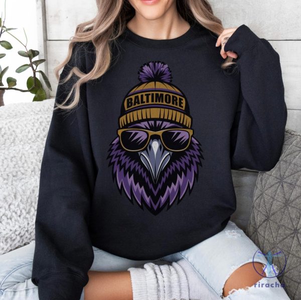 Vintage Baltimore Ravens Football Sweatshirt Hoodie Tshirt Tee Gifts For Fan Mens Womens Baltimore Maryland Crewneck Game Day Pullover Unique riracha 1 3