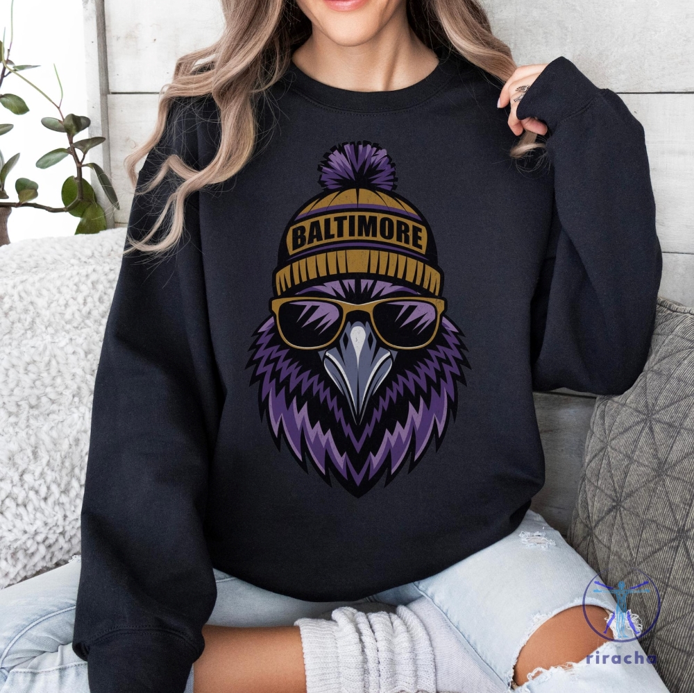 Vintage Baltimore Ravens Football Sweatshirt hoodie tshirt tee gifts for fan mens womens Baltimore Maryland Crewneck Game Day Pullover unique