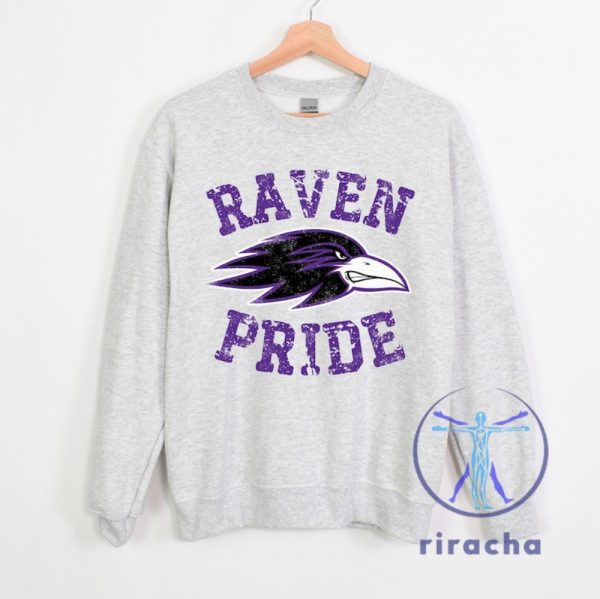 Baltimore Ravens Sweatshirt Hoodie Tshirt Sweater Purple Raven Shirts Gifts For Fan Raven Pride Go Ravens Mens Womens Birthdays Team Gift Unique riracha 1 1