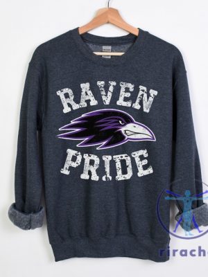 Baltimore Ravens Sweatshirt Hoodie Tshirt Sweater Purple Raven Shirts Gifts For Fan Raven Pride Go Ravens Mens Womens Birthdays Team Gift Unique riracha 1 2