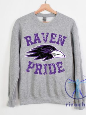 Baltimore Ravens Sweatshirt Hoodie Tshirt Sweater Purple Raven Shirts Gifts For Fan Raven Pride Go Ravens Mens Womens Birthdays Team Gift Unique riracha 1 3