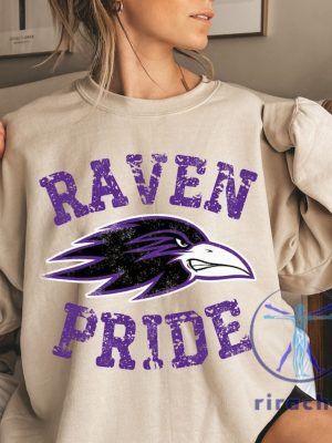 Baltimore Ravens Sweatshirt Hoodie Tshirt Sweater Purple Raven Shirts Gifts For Fan Raven Pride Go Ravens Mens Womens Birthdays Team Gift Unique riracha 1 4