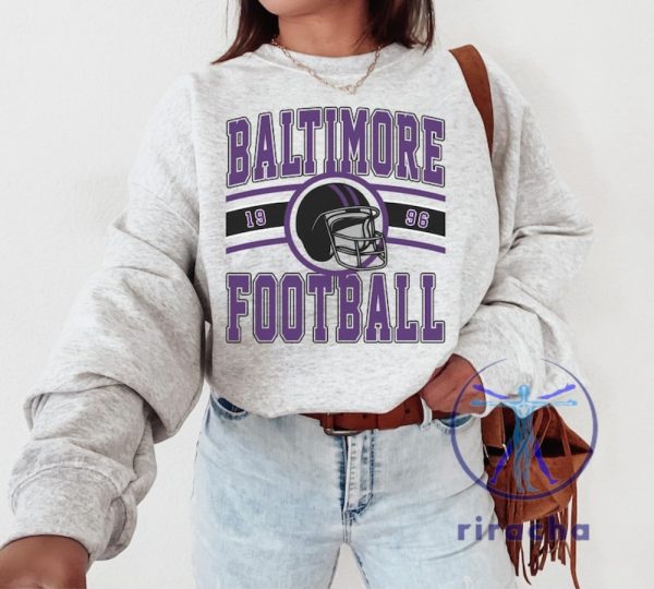 Vintage Baltimore Ravens Football Crewneck Sweatshirt Tshirt Hoodie Vintage Gifts For Fan Mens Womens Sweater Pullover Tee Shirts Birthday Gift Unique riracha 1