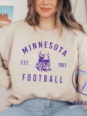 Minnesota Vikings Football Crewneck Sweatshirt Tshirt Hoodie Gifts For Fan Mens Womens The Vikes Sweater Crewneck Tee Birthday Gift Unique riracha 1 2