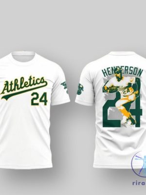 Athletics Rickey Henderson Forever 24 Special Hoodies Tshirt Sweatshirt Gifts For Fan Special Mens Womens Sweater Pullover Unique riracha 1 2