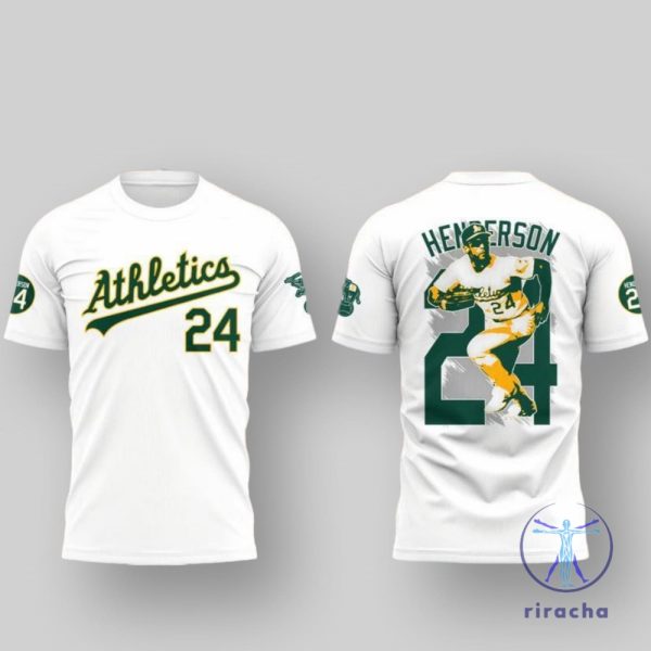 Athletics Rickey Henderson Forever 24 Special Hoodies Tshirt Sweatshirt Gifts For Fan Special Mens Womens Sweater Pullover Unique riracha 1 2