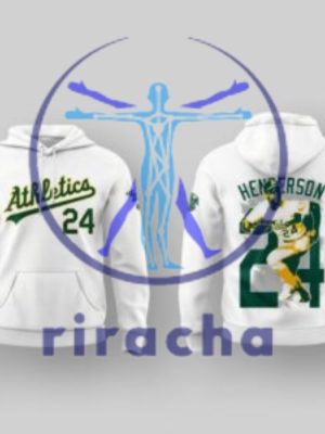 Athletics Rickey Henderson Forever 24 Special Hoodies Tshirt Sweatshirt Gifts For Fan Special Mens Womens Sweater Pullover Unique riracha 1 3