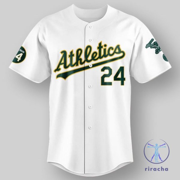 Athletics Rickey Henderson 24 Special Jersey Baseball Shirt Gifts For Fan Mens Womens Unique riracha 1 2