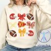 Kansas City Chiefs Football Sweatshirt Hoodie Tshirt Gift For Fan Mens Womens Ribbon Bow Sweater Pullover Hoodies Birthday Tee Shirts Near Me riracha 1