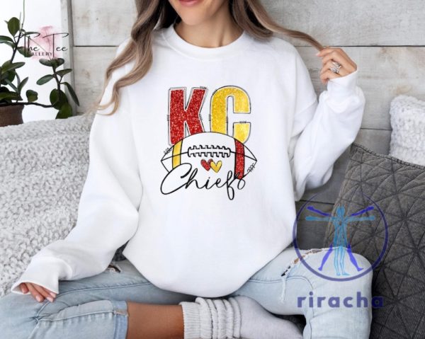 Kansas City Chiefs Sweatshirt Hoodie Tshirt Gift For Fan Mens Womens Crewneck Game Day Sweater Chiefs Jersey Sweaters Pullover Hoodies Unique riracha 1