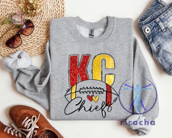 Kansas City Chiefs Sweatshirt Hoodie Tshirt Gift For Fan Mens Womens Crewneck Game Day Sweater Chiefs Jersey Sweaters Pullover Hoodies Unique riracha 1 2