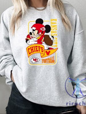 Mickey Mouse Kansas City Chiefs Sweatshirt Hoodie Tshirt Gifts For Fan Mens Womens Chiefs Disney Sweatshirts Kc Chiefs Sweater Pullover Hoodies riracha 1 2