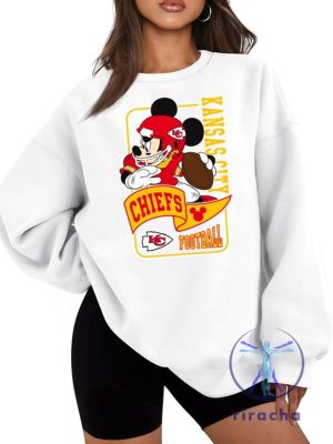 Mickey Mouse Kansas City Chiefs Sweatshirt Hoodie Tshirt Gifts For Fan Mens Womens Chiefs Disney Sweatshirts Kc Chiefs Sweater Pullover Hoodies riracha 1 3