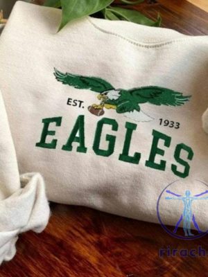 Vintage 1933Philadelphia Eagles Embroidered Sweatshirts Tshirt Hoodie Tee Gift For Fan Mens Womens Phillies Eagles Football Hoodies Unique riracha 1 1