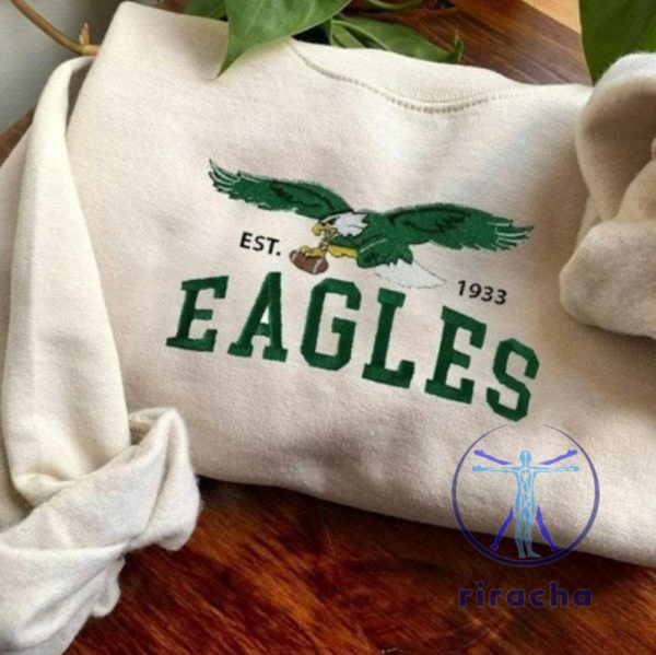 Vintage 1933Philadelphia Eagles Embroidered Sweatshirts Tshirt Hoodie Tee Gift For Fan Mens Womens Phillies Eagles Football Hoodies Unique riracha 1 1