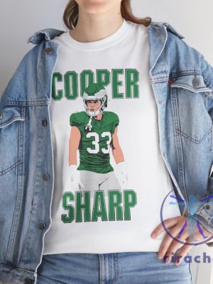 Cooper Dejean Philadelphia Eagles Cooper Sharp Football Illustration Shirt Tshirt Hoodie Tee Gift For Fan Unique Shirts riracha 1 2