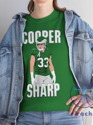 Cooper Dejean Philadelphia Eagles Cooper Sharp Football Illustration Shirt Tshirt Hoodie Tee Gift For Fan Unique Shirts riracha 1 5