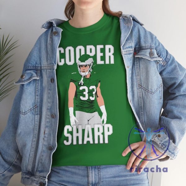 Cooper Dejean Philadelphia Eagles Cooper Sharp Football Illustration Shirt Tshirt Hoodie Tee Gift For Fan Unique Shirts riracha 1 5