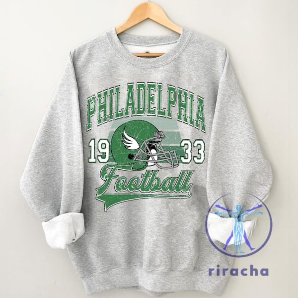 Philadelphia Eagles Sweatshirt Hoodie Tshirt Vintage Style Gift Football Tee Shirts Retro Hoodies Sweater Unique riracha 1 1