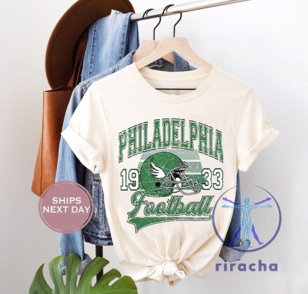 Philadelphia Eagles Sweatshirt Hoodie Tshirt Vintage Style Gift Football Tee Shirts Retro Hoodies Sweater Unique riracha 1 2