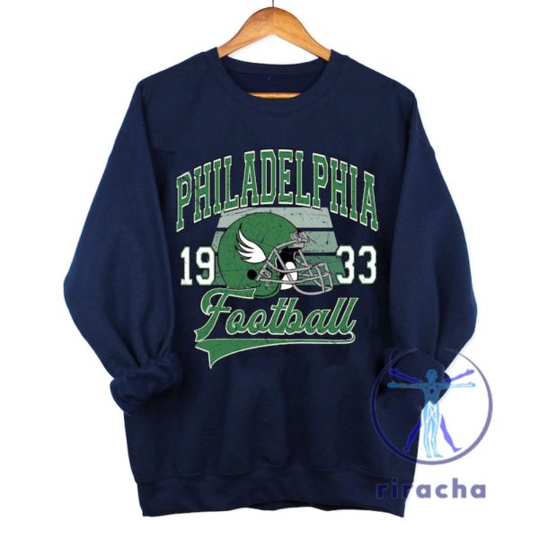 Philadelphia Eagles Sweatshirt Hoodie Tshirt Vintage Style Gift Football Tee Shirts Retro Hoodies Sweater Unique riracha 1 4