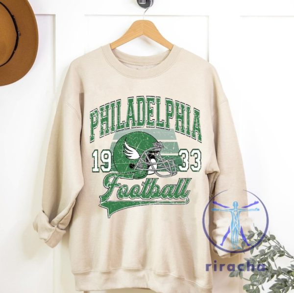 Philadelphia Eagles Sweatshirt Hoodie Tshirt Vintage Style Gift Football Tee Shirts Retro Hoodies Sweater Unique riracha 1 5