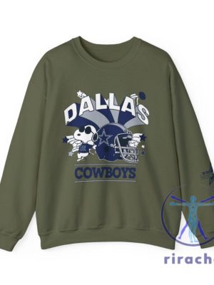 Dallas Cowboys Snoopy Sweatshirt Tshirt Hoodie Gift For Fan Nfl Team Apparel Football Lover Gift Team Mascot Graphic Pullover Unique riracha 1 3