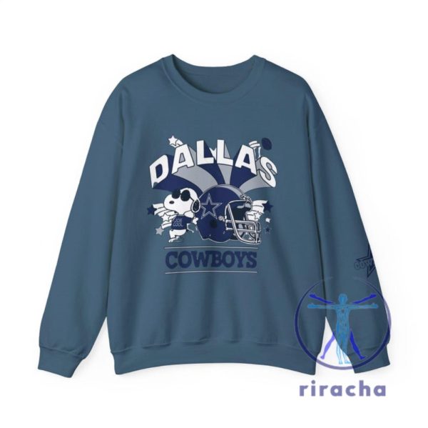 Dallas Cowboys Snoopy Sweatshirt Tshirt Hoodie Gift For Fan Nfl Team Apparel Football Lover Gift Team Mascot Graphic Pullover Unique riracha 1 6