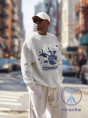 Dallas Cowboys Snoopy Sweatshirt Tshirt Hoodie Gift For Fan Nfl Team Apparel Football Lover Gift Team Mascot Graphic Pullover Unique riracha 1 9