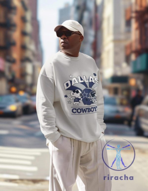 Dallas Cowboys Snoopy Sweatshirt Tshirt Hoodie Gift For Fan Nfl Team Apparel Football Lover Gift Team Mascot Graphic Pullover Unique riracha 1 9