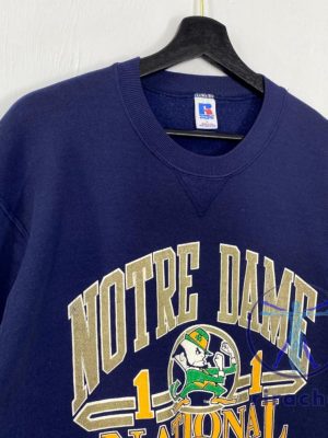 Vintage 90S University Notre Dame Fighting Irish Tshirt Hoodie Sweatshirt Crewneck Sweater Pullover Hoodies Tee Gift For Fan Unique riracha 1 1