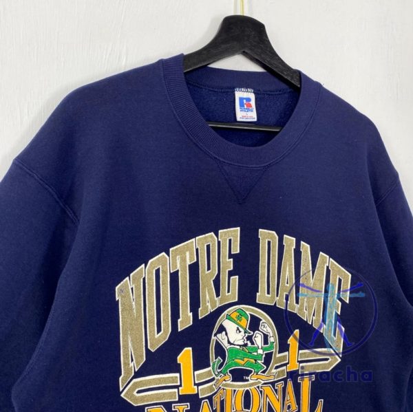 Vintage 90S University Notre Dame Fighting Irish Tshirt Hoodie Sweatshirt Crewneck Sweater Pullover Hoodies Tee Gift For Fan Unique riracha 1 1