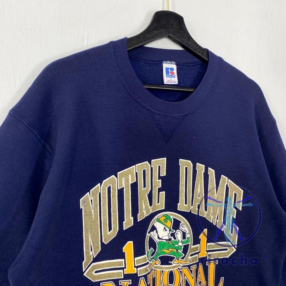 Vintage 90S University Notre Dame Fighting Irish Tshirt Hoodie Sweatshirt Crewneck Sweater Pullover Hoodies Tee Gift For Fan Unique