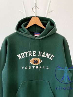 Notre Dame Fighting Irish Football Hoodie Tshirt Sweatshirt Tee Gift For Fan Mens Womens Birthday Gifts Valentines Day Unique riracha 1 1