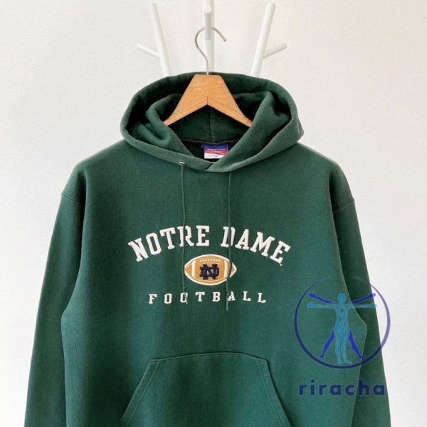 Notre Dame Fighting Irish Football Hoodie Tshirt Sweatshirt Tee Gift For Fan Mens Womens Birthday Gifts Valentines Day Unique riracha 1 1