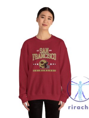 San Francisco 49Ers Go Niners Crewneck Sweatshirt Tshirt Hoodie Tee Gift For Fan Game Day Sf 49Ers Fans Christmas Gifts Sweater Unique riracha 1 1