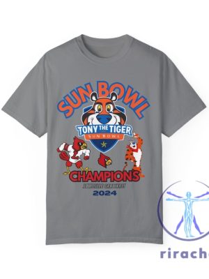 Tony The Tiger Sun Bowl Champions Tshirt Hoodie Sweatshirt Louisville Cardinals Vs Washington Unisex Texas Souvenir Champs Sweater Unqiue riracha 1 1