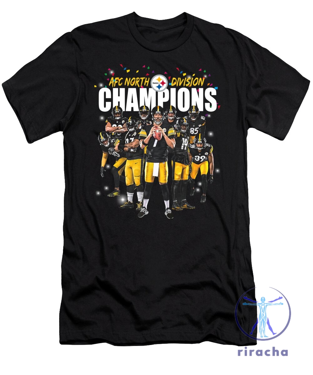 Pittsburgh Steelers Afc North Division Champions Tshirt Hoodie Sweatshirt Tee Gift For Fan Sweater Pullover Hoodies Unique