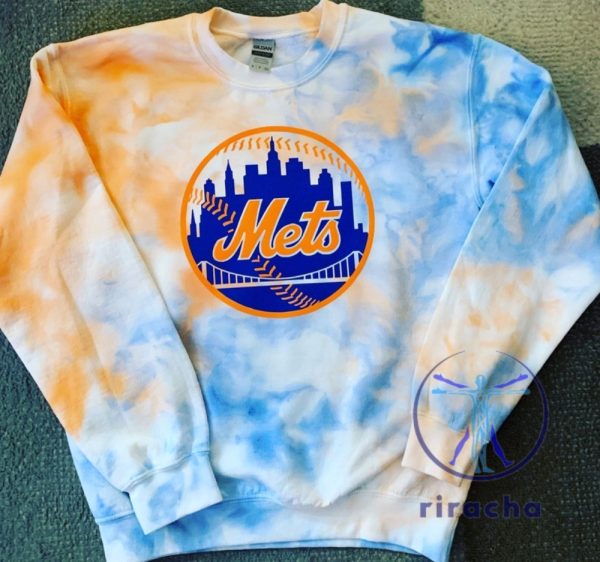 New York Mets Tie Dye Sweatshirt Crewneck Hoodie Tee Gift For Ny Mets Fan Mens Womens Birthdays Valentines Day Unique riracha 1