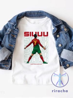 Cristiano Ronaldo Siuuu Sweatshirt Tshirt Hoodie Cr7 Portugal World Cup 2022 Crewneck Sweater Pullover Hoodies Unique riracha 1 1