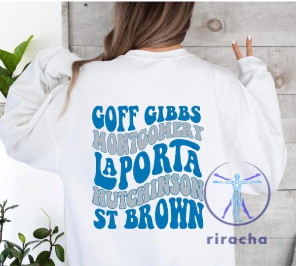 Detroit Lions Goff St Brown La Porta Sweatshirt Tshirt Hoodie Gift For Women Men Sweater Pullover Hoodies Unique riracha 1