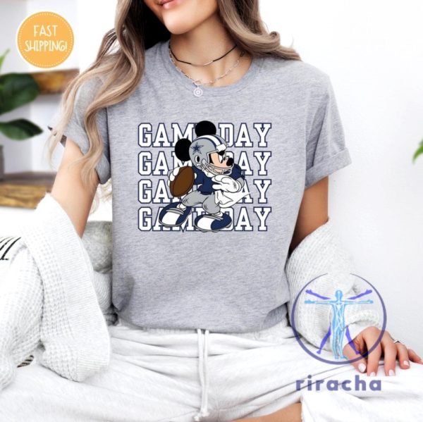 Dallas Cowboys Game Day Mickey Shirts Hoodie Sweatshirt Game Day Tshirt Dallas Tee Gift For Fan Crewneck Pullover Hoodies Unique riracha 1