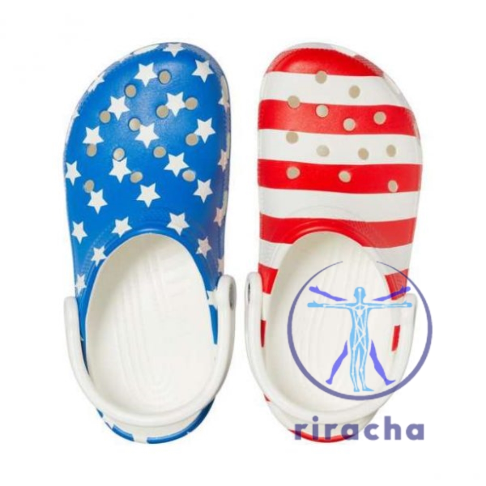 The United States Flag 4Th Of July Crocs Crocband Clogs Independence Day Gift For Mens Womens Unique riracha 1