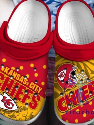 Kansas City Chiefs Nfl Fan Crocs Crocband Clogs Footwear Gift For Fan Mens Womens Unique riracha 1 1