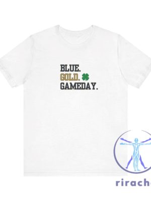 Blue Gold Gameday Notre Dame Fighting Irish Tshirt Hoodie Sweatshirt Tee Gift For Fan Nd Game Day Sweater Pullover Hoodies Unique riracha 1 1