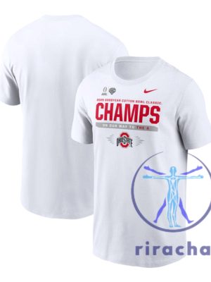 Ohio State Buckeyes Football Playoff 2025 Nike Goodyear Cotton Bowl Champions Tshirt Hoodie Sweatshirt Tee Champs Gifts For Fan Unique riracha 1 1