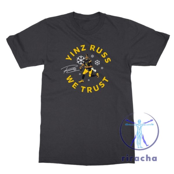 Pittsburgh Steelers Yinz Russ We Trust Russell Wilson Jersey Unisex Tshirt Hoodie Sweatshirt Tee Gift For Fan Sweater Crewneck Unique riracha 1 1